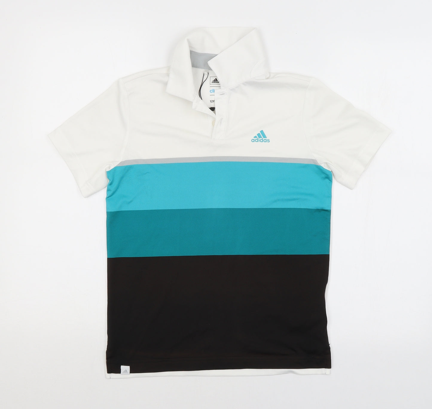 adidas Boys Multicoloured   Basic Polo Size 12 Years