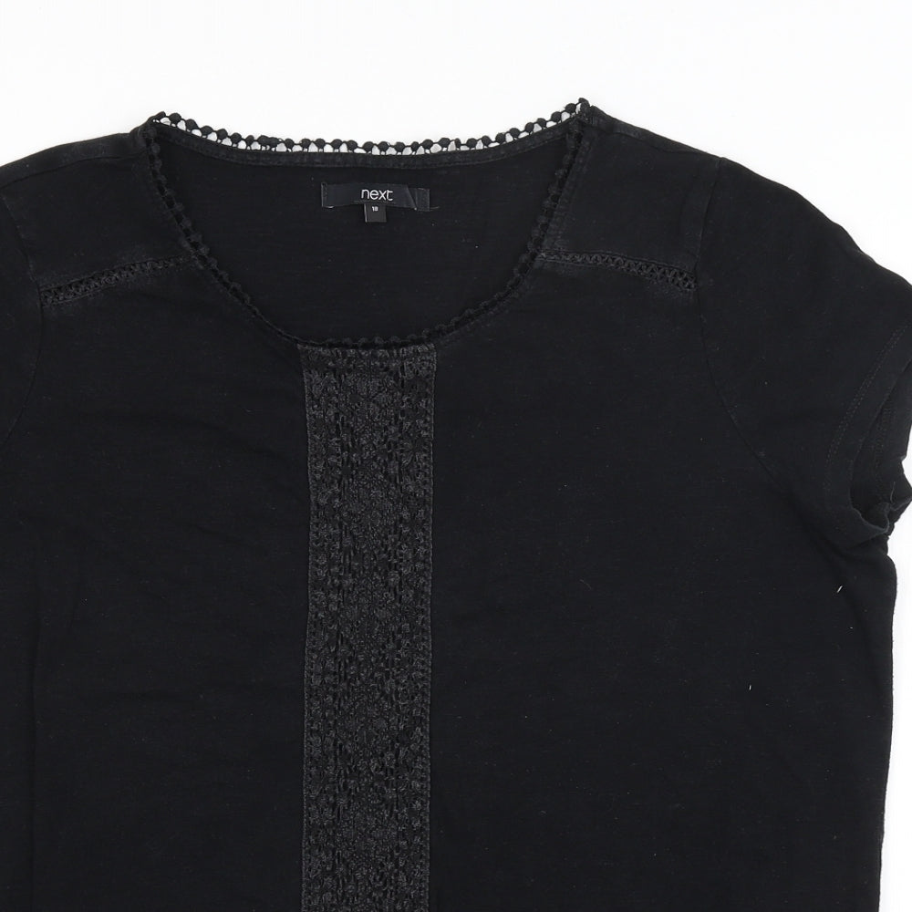 NEXT Womens Black   Basic T-Shirt Size 18