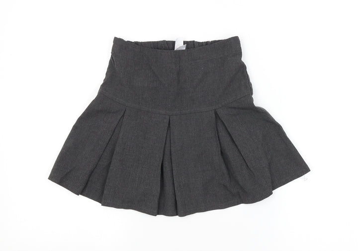 TU Girls Grey A-Line Skirt Size 5 Years - SCHOOL WEAR