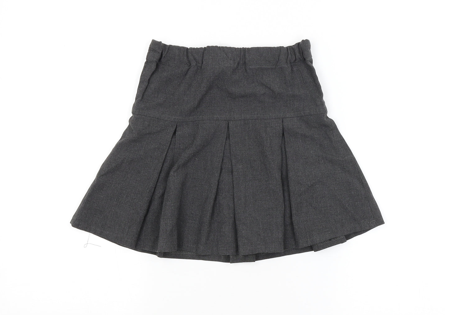 TU Girls Grey   A-Line Skirt Size 5 Years - SCHOOL WEAR