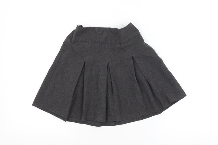 TU Girls Grey A-Line Skirt Size 5 Years - SCHOOL WEAR