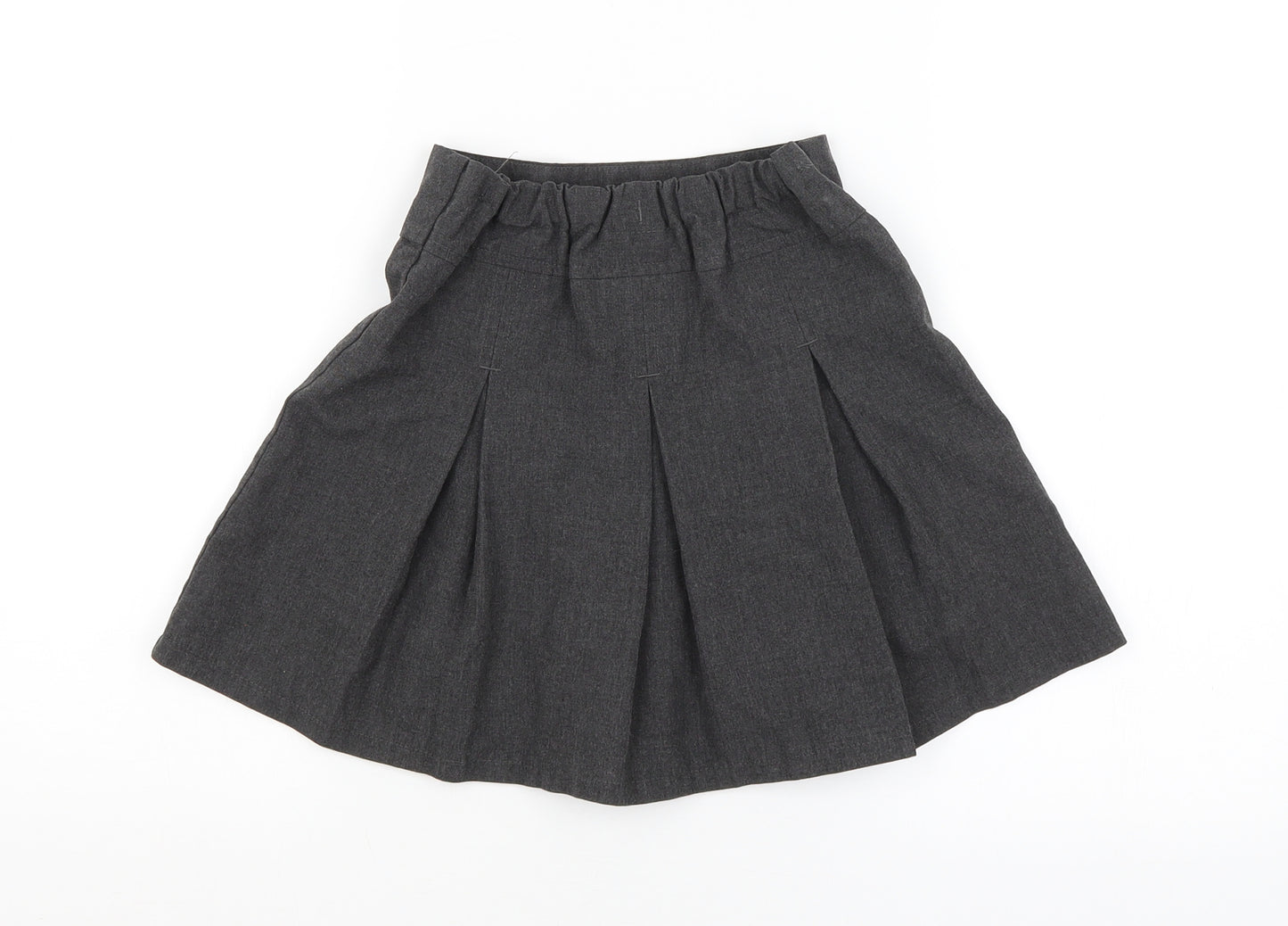 TU Girls Grey   A-Line Skirt Size 5 Years - SCHOOL WEAR