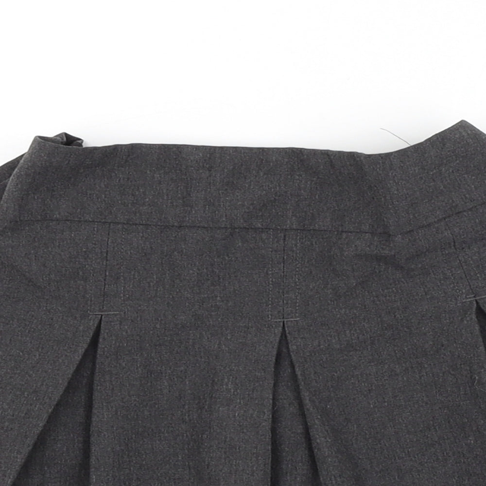 TU Girls Grey   A-Line Skirt Size 5 Years - SCHOOL WEAR