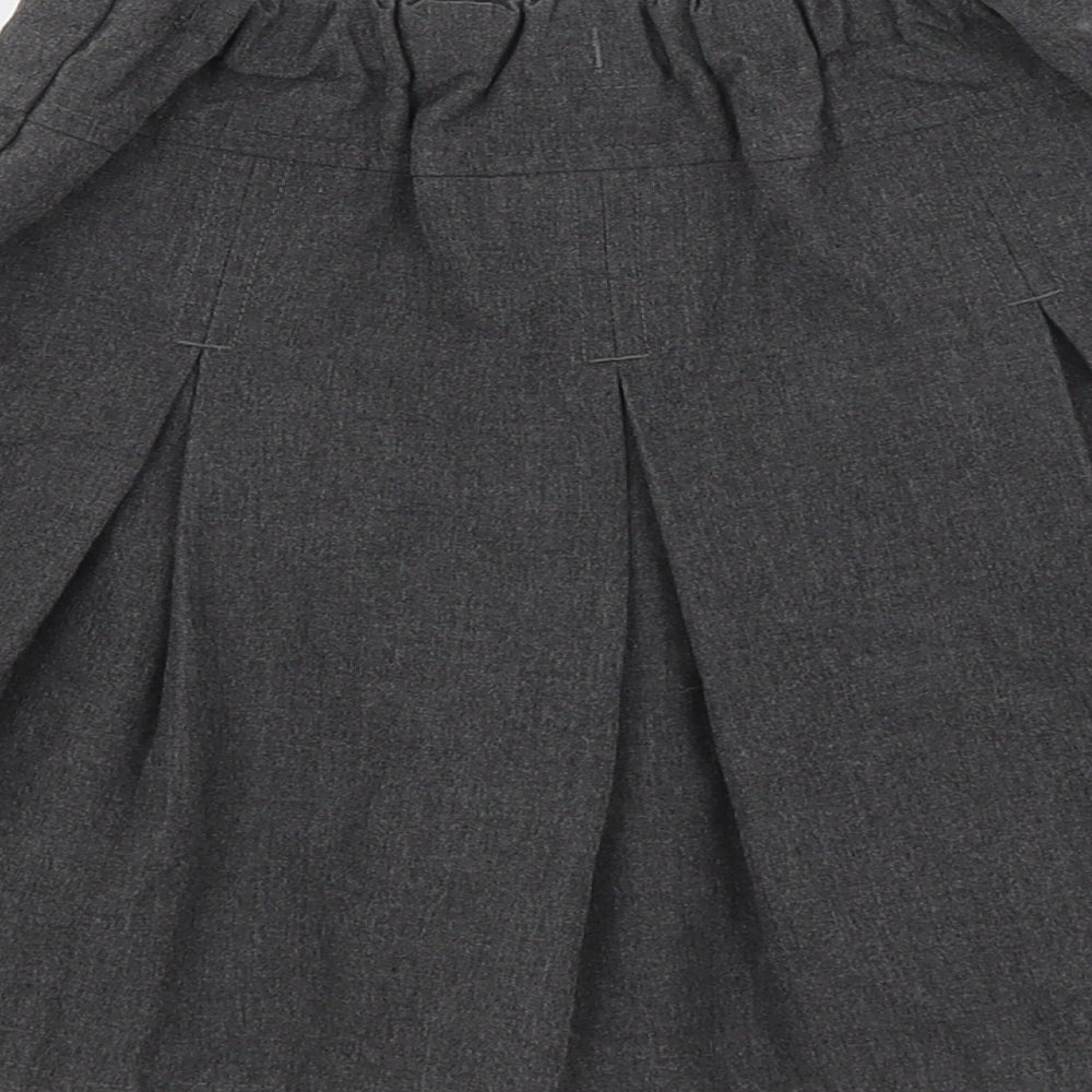TU Girls Grey   A-Line Skirt Size 5 Years - SCHOOL WEAR