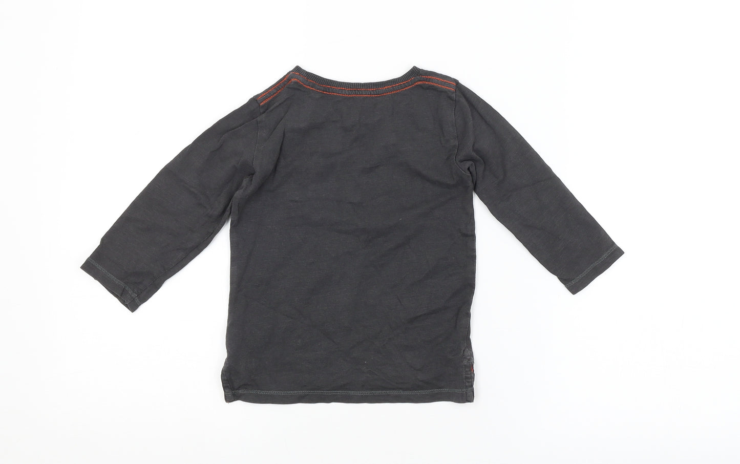 NEXT Baby Grey   Basic T-Shirt Size 12-18 Months  - FUN