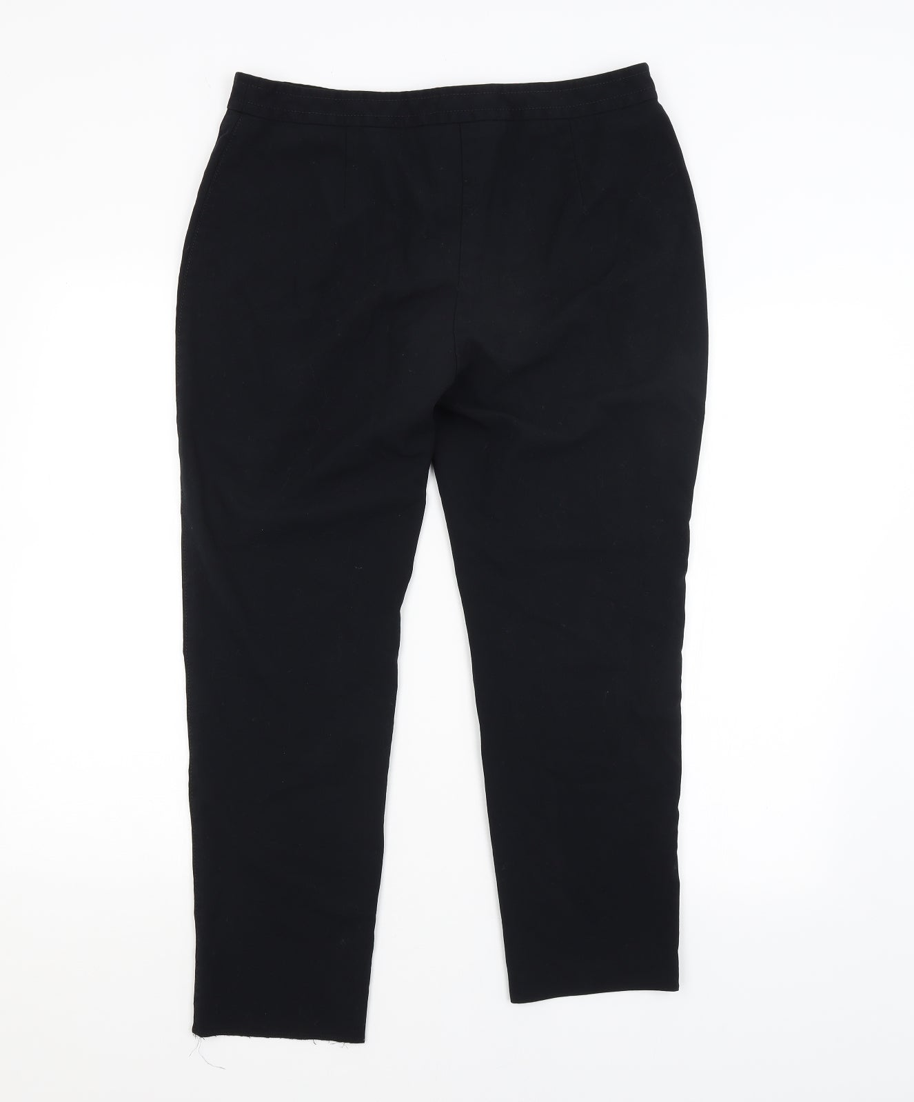 M&S Womens Black   Trousers  Size 14 L26 in