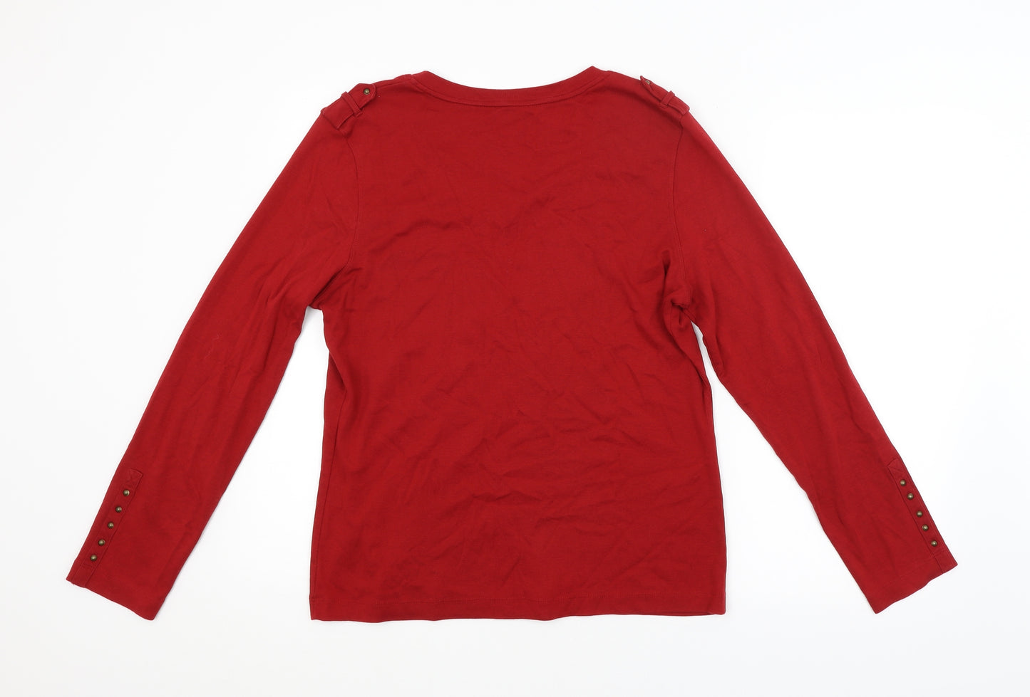 Talbots Womens Red   Basic T-Shirt Size XL