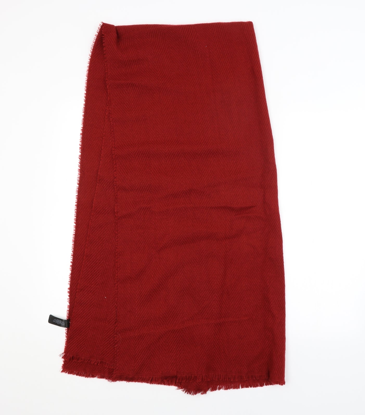 Primark Unisex Red Striped   Shawl/Wrap