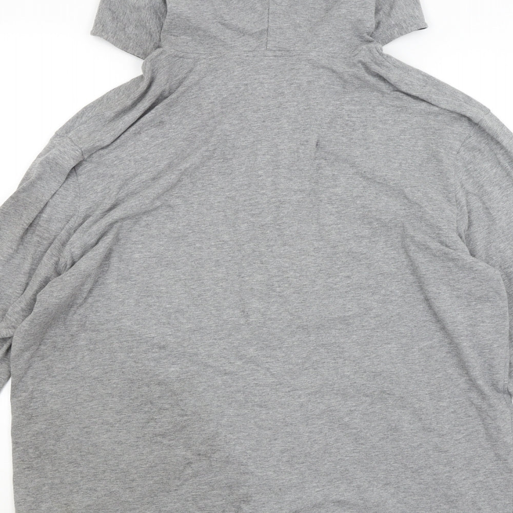 HUGO BOSS Mens Grey   Full Zip Hoodie Size XL