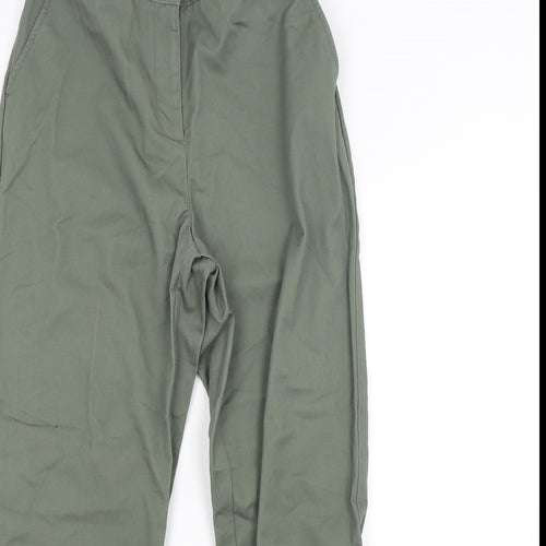 LAND'S END Womens Green   Trousers  Size 10 L28 in