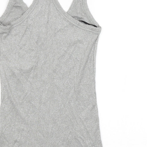 Warehouse Womens Silver   Basic Tank Size 10