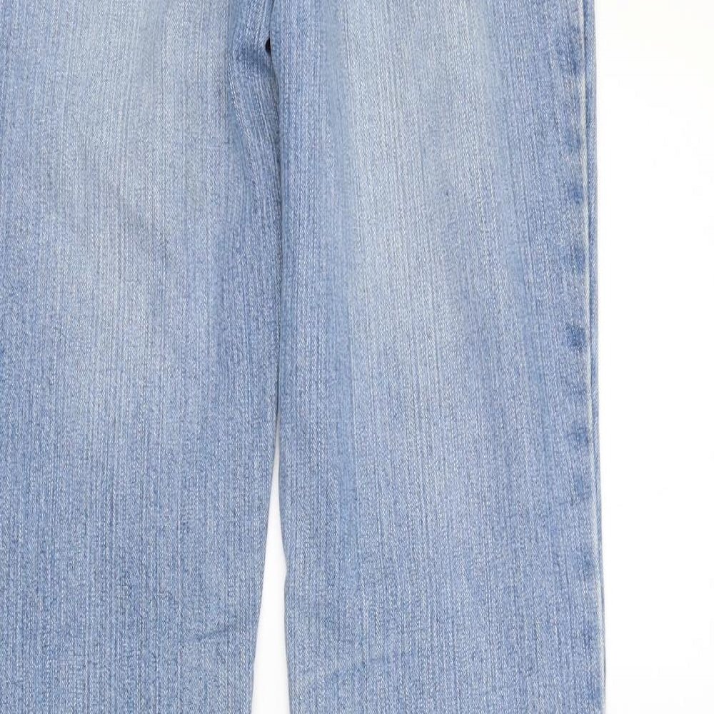 Preworn Womens Blue   Bootcut Jeans Size 8 L32 in