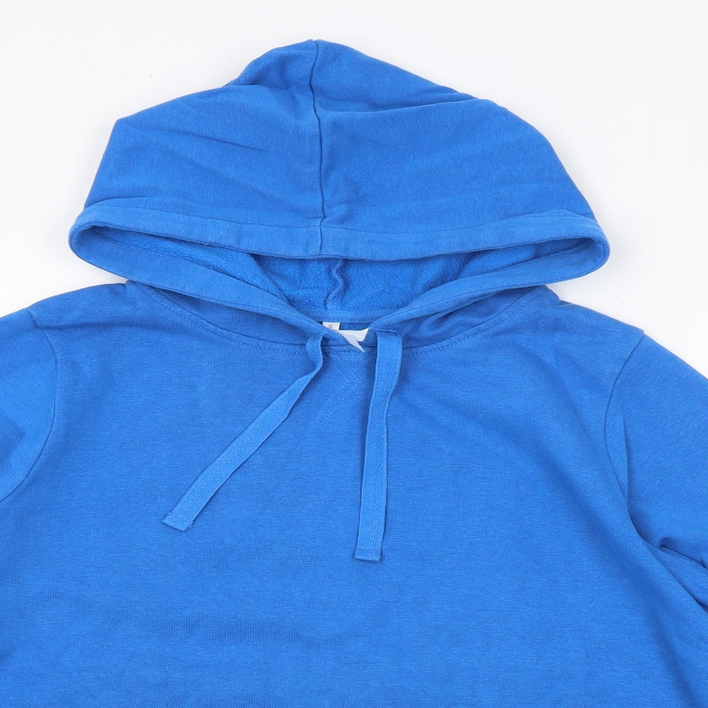 M&S Womens Blue   Pullover Hoodie Size 20