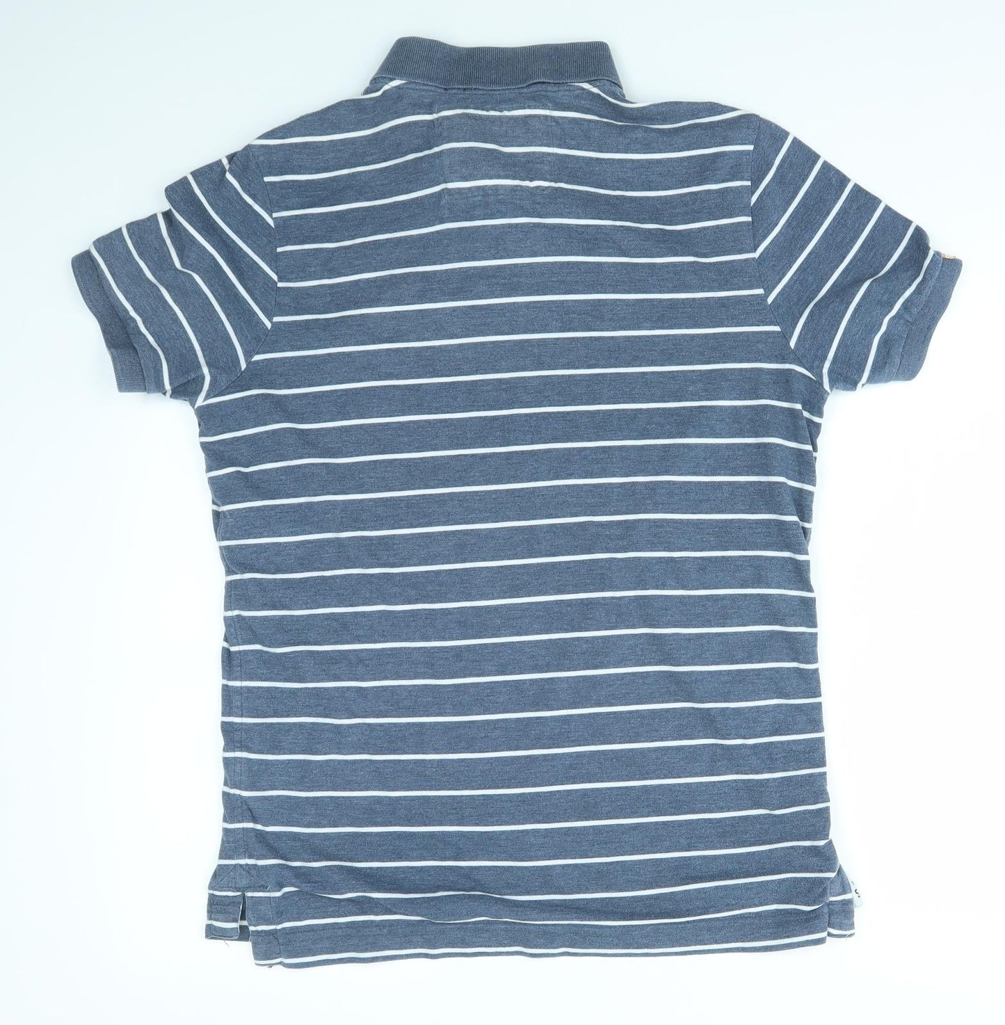 Superdry Mens Multicoloured Striped   Polo Size XL