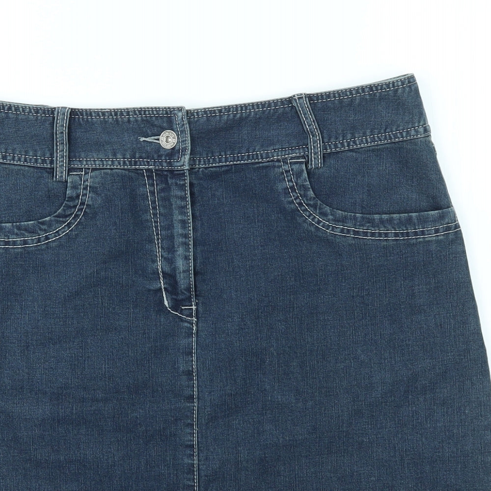 Rohan Womens Blue   A-Line Skirt Size 12