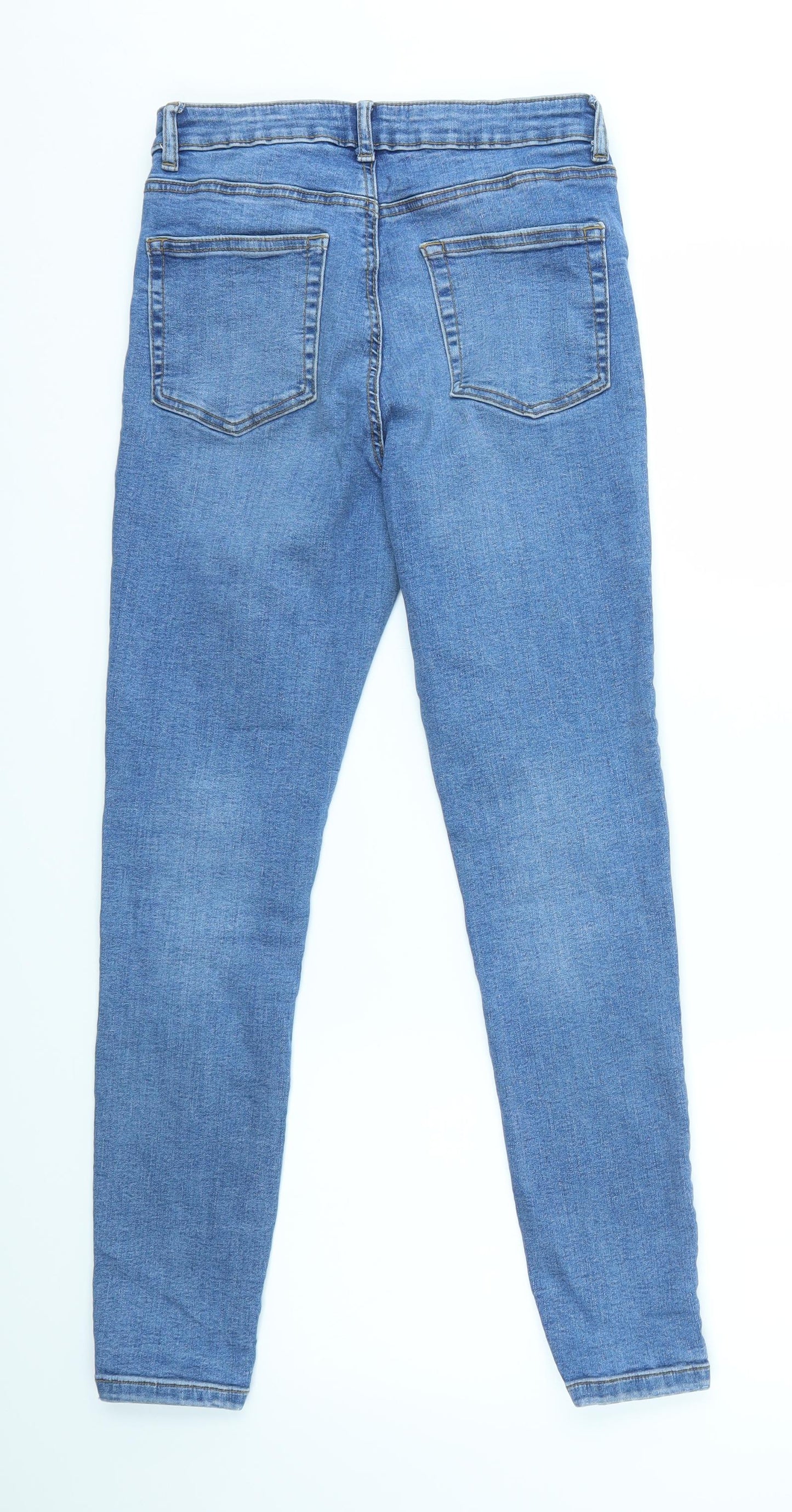 Primark Womens Blue   Skinny Jeans Size 12 L27 in