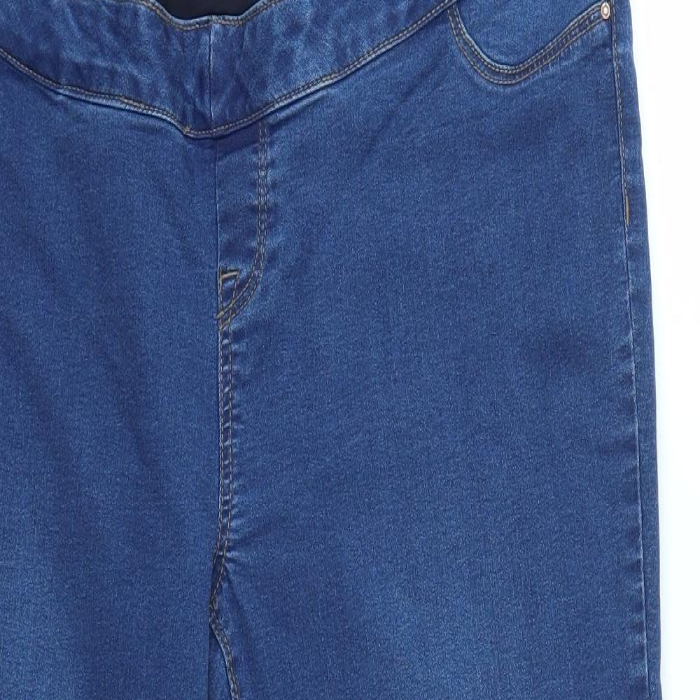 New Look Womens Blue   Jegging Jeans Size 16 L24 in