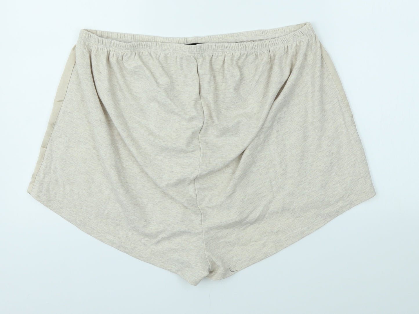 New Look Womens Beige Solid   Pyjama Pants Size L  - SHORTS