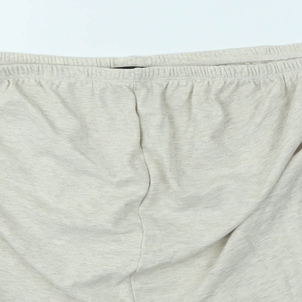 New Look Womens Beige Solid   Pyjama Pants Size L  - SHORTS