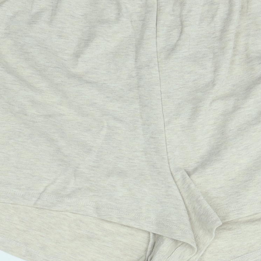 New Look Womens Beige Solid   Pyjama Pants Size L  - SHORTS