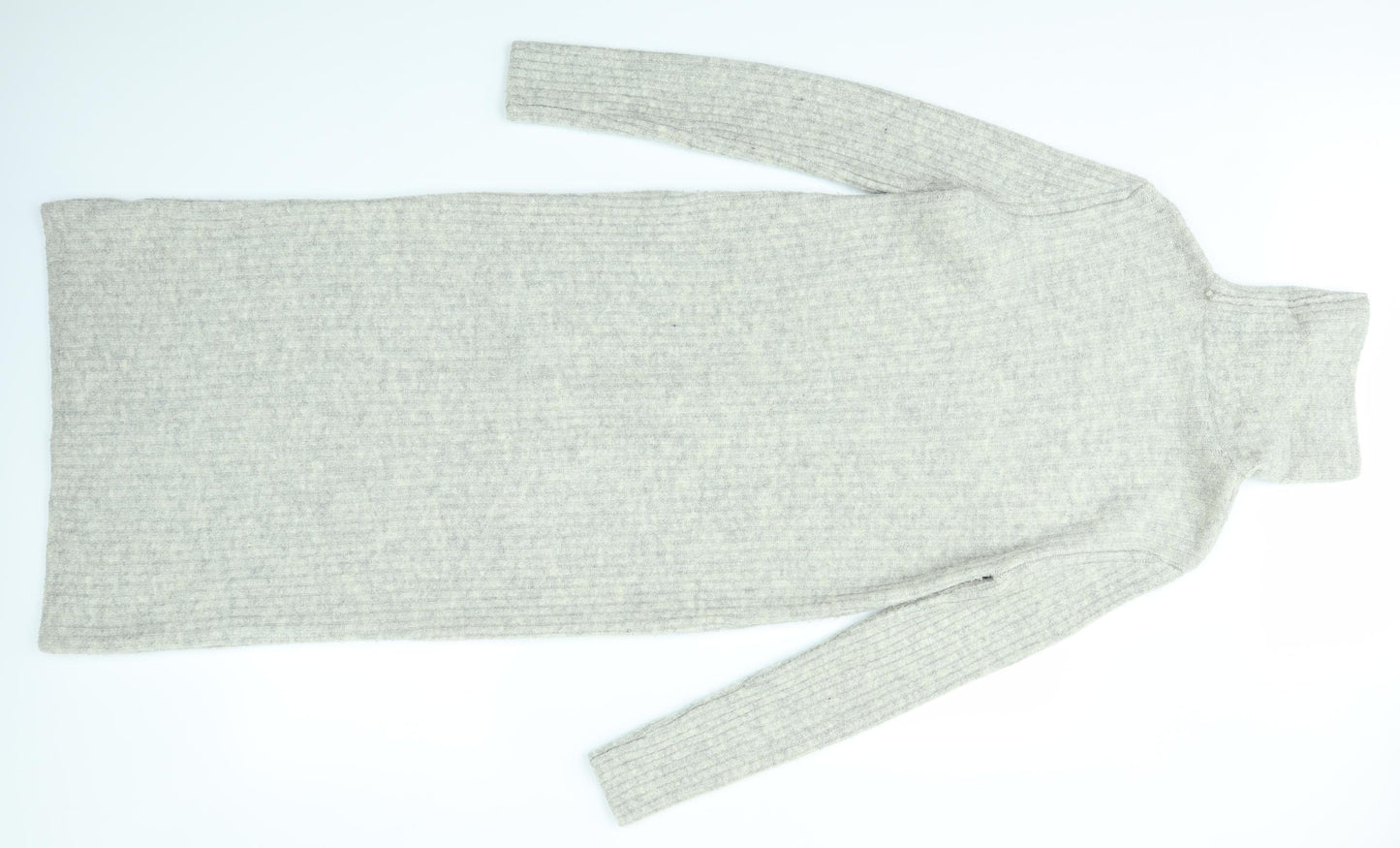 M&S Womens Grey   Jumper Dress  Size 12