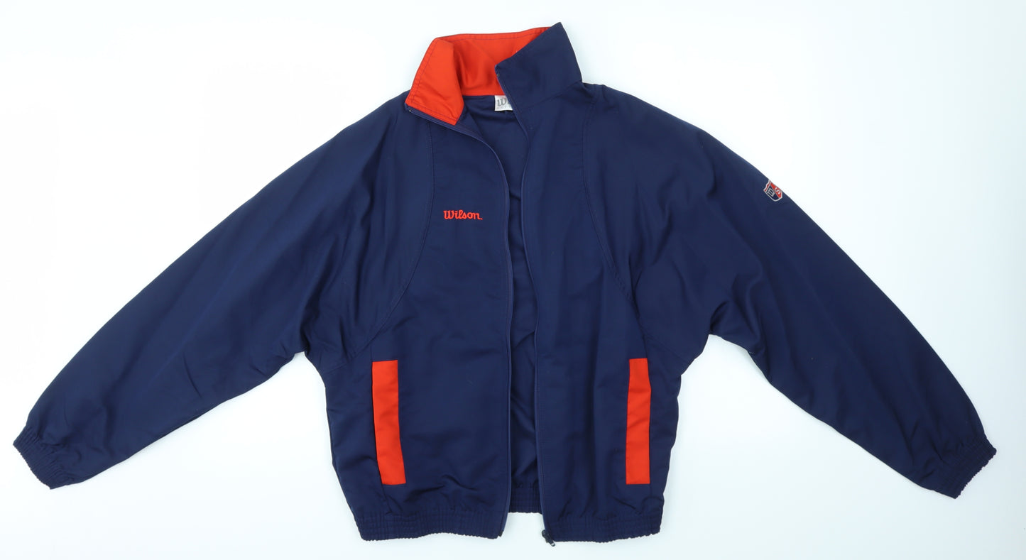 Wilson Mens Blue   Jacket Coat Size S
