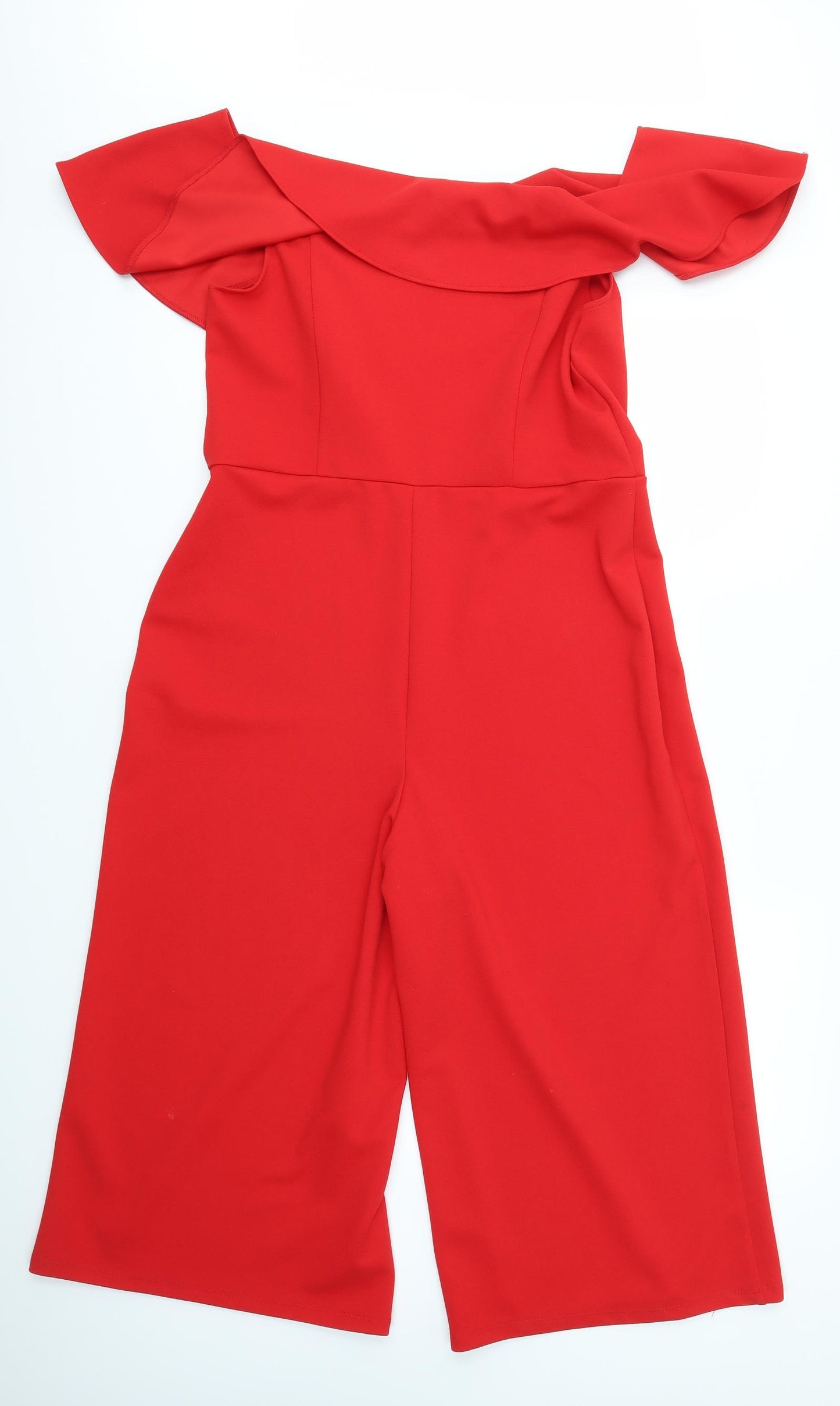 George Womens Red   Jumpsuit One-Piece Size 16