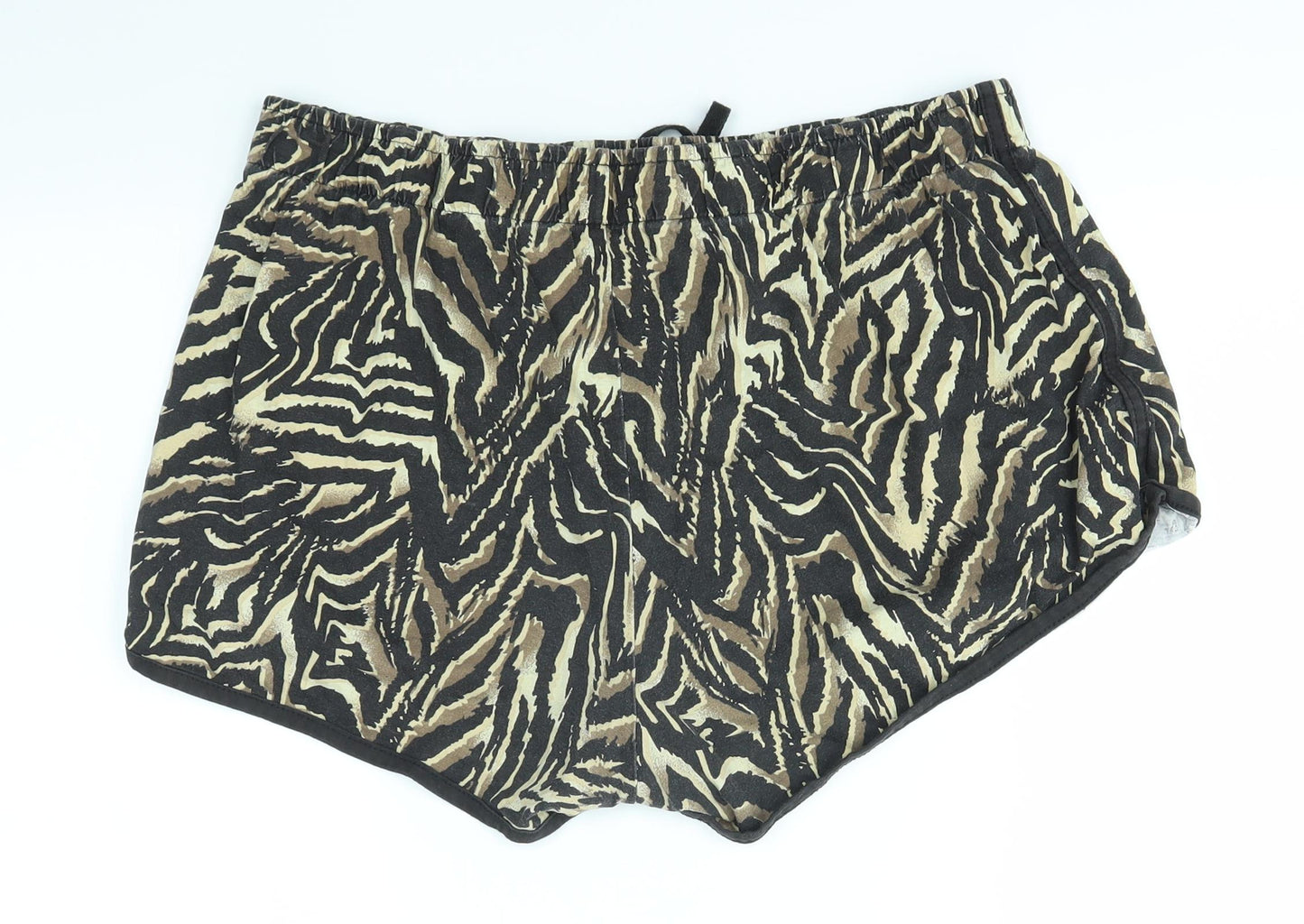 George Womens Multicoloured Animal Print  Sweat Shorts Size 20