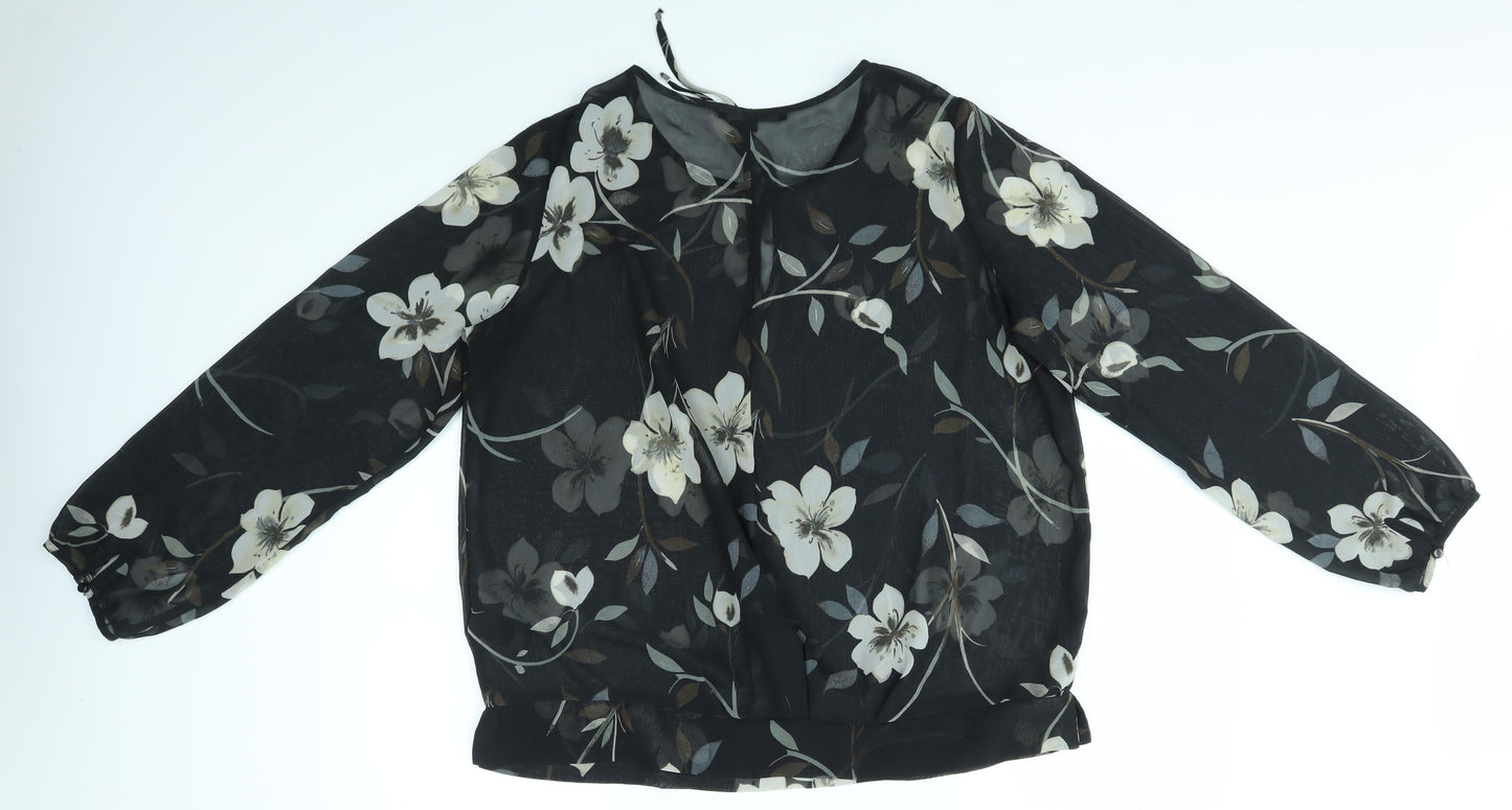 NEXT Womens Multicoloured Floral  Basic Blouse Size 18