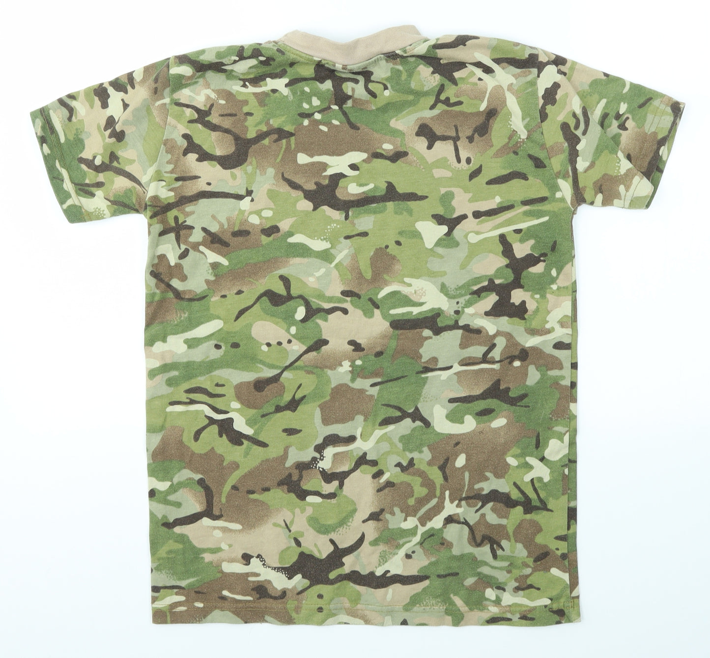 KOMBAT Boys Multicoloured Camouflage  Basic T-Shirt Size 10-11 Years