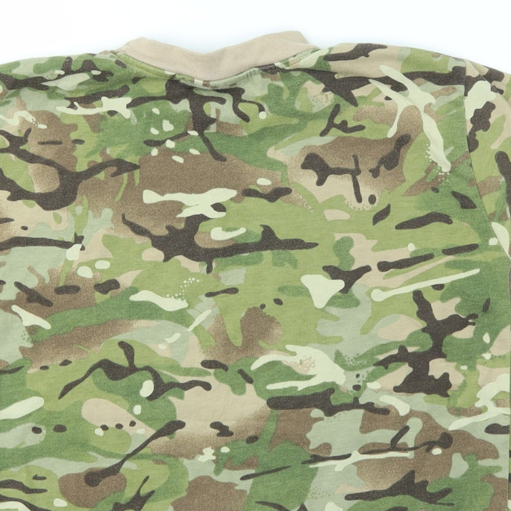KOMBAT Boys Multicoloured Camouflage  Basic T-Shirt Size 10-11 Years