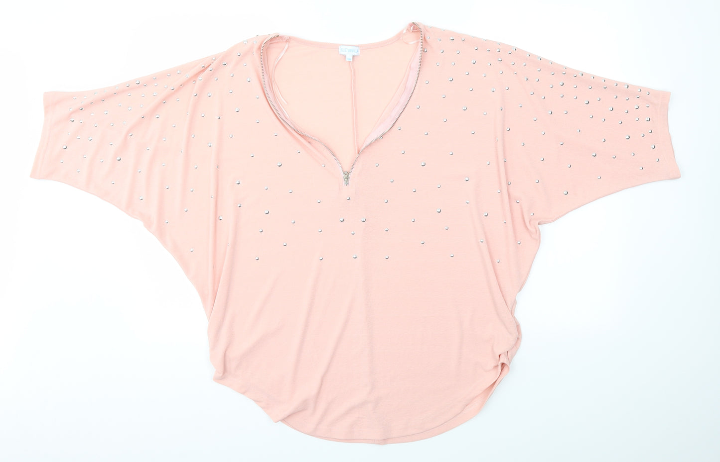 BLUE VANILLA Womens Pink   Pullover Jumper Size S
