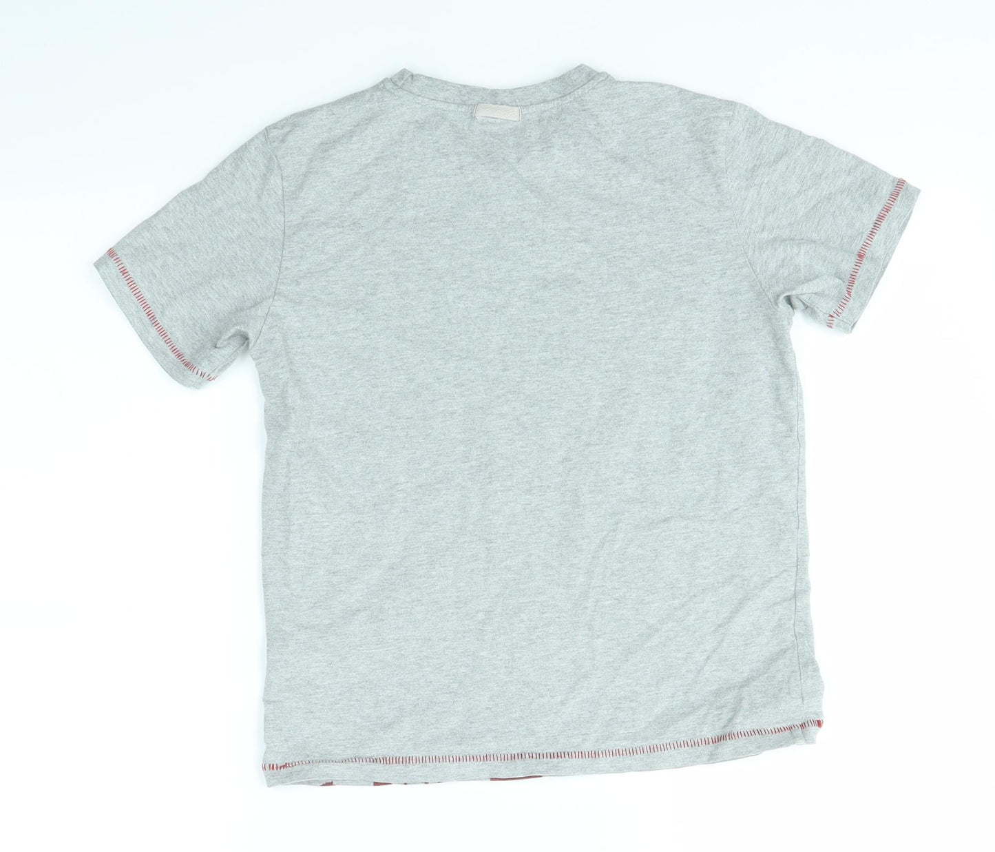 BEXT Boys Grey   Basic T-Shirt Size 11 Years