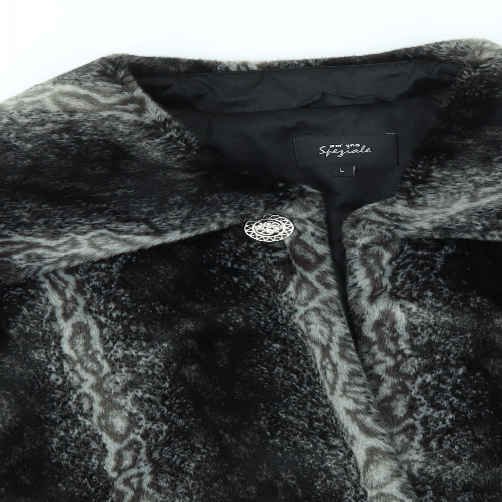 Per Una Womens Multicoloured   Overcoat Coat Size L  - SPECIALS