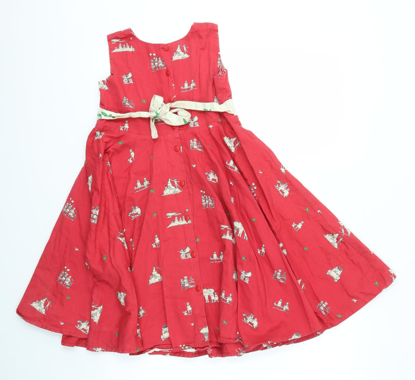 Poppy Girls Multicoloured   A-Line  Size 6-7 Years
