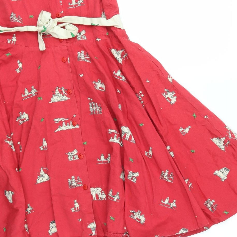 Poppy Girls Multicoloured   A-Line  Size 6-7 Years