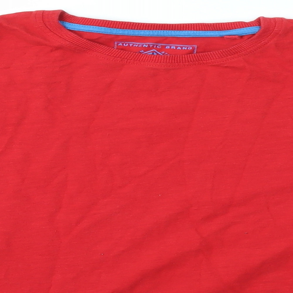 NEXT Boys Red   Basic T-Shirt Size 12 Years