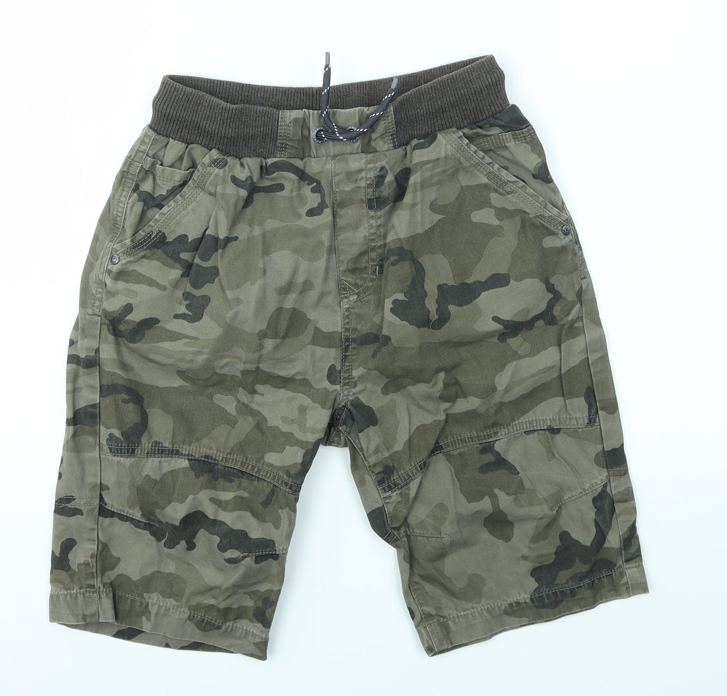 George Boys Multicoloured Camouflage  Sweat Shorts Size 12-13 Years