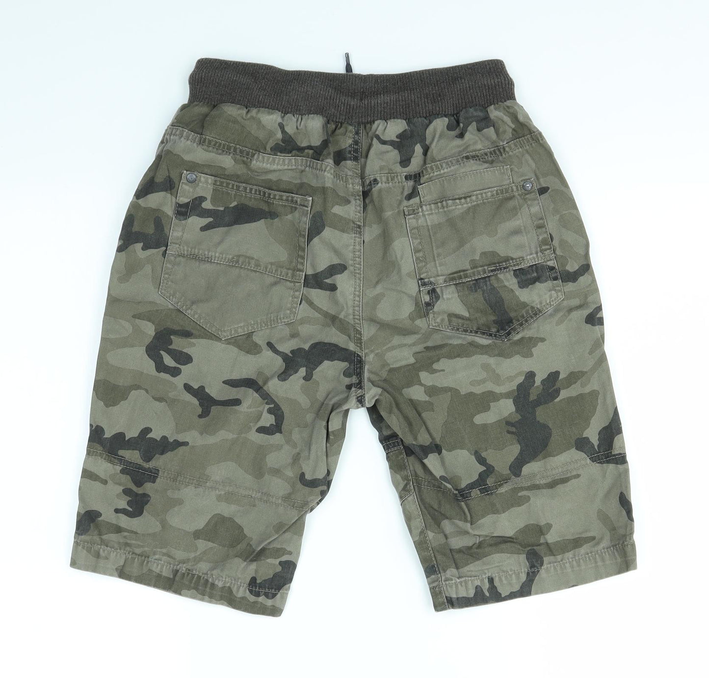George Boys Multicoloured Camouflage  Sweat Shorts Size 12-13 Years