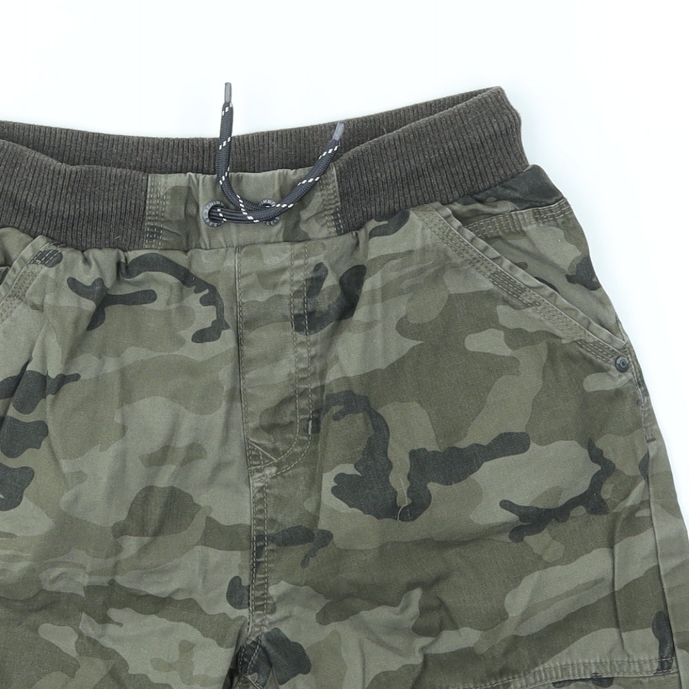 George Boys Multicoloured Camouflage  Sweat Shorts Size 12-13 Years
