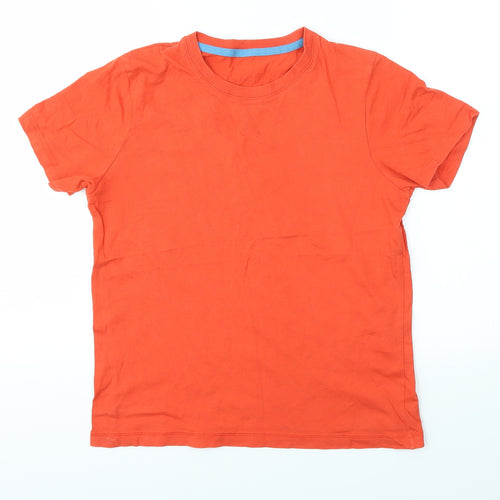 George Boys Orange   Basic T-Shirt Size 11-12 Years