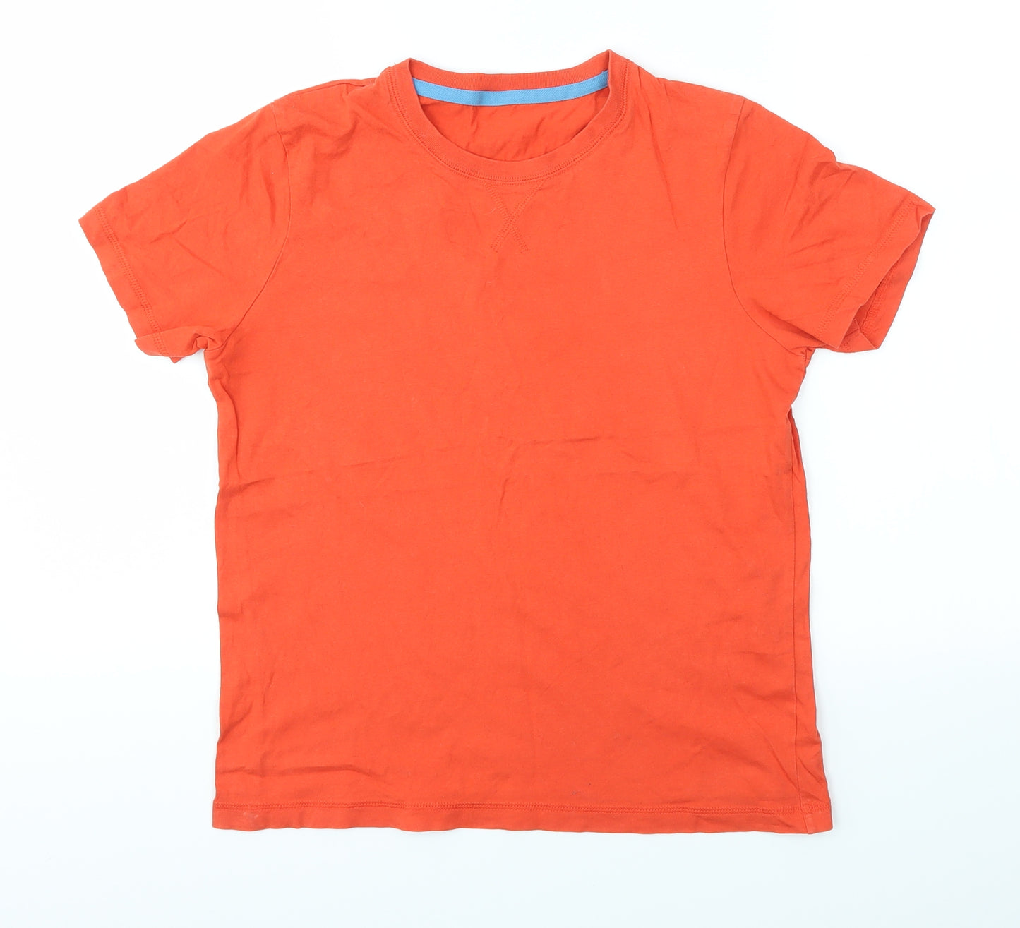 George Boys Orange   Basic T-Shirt Size 11-12 Years