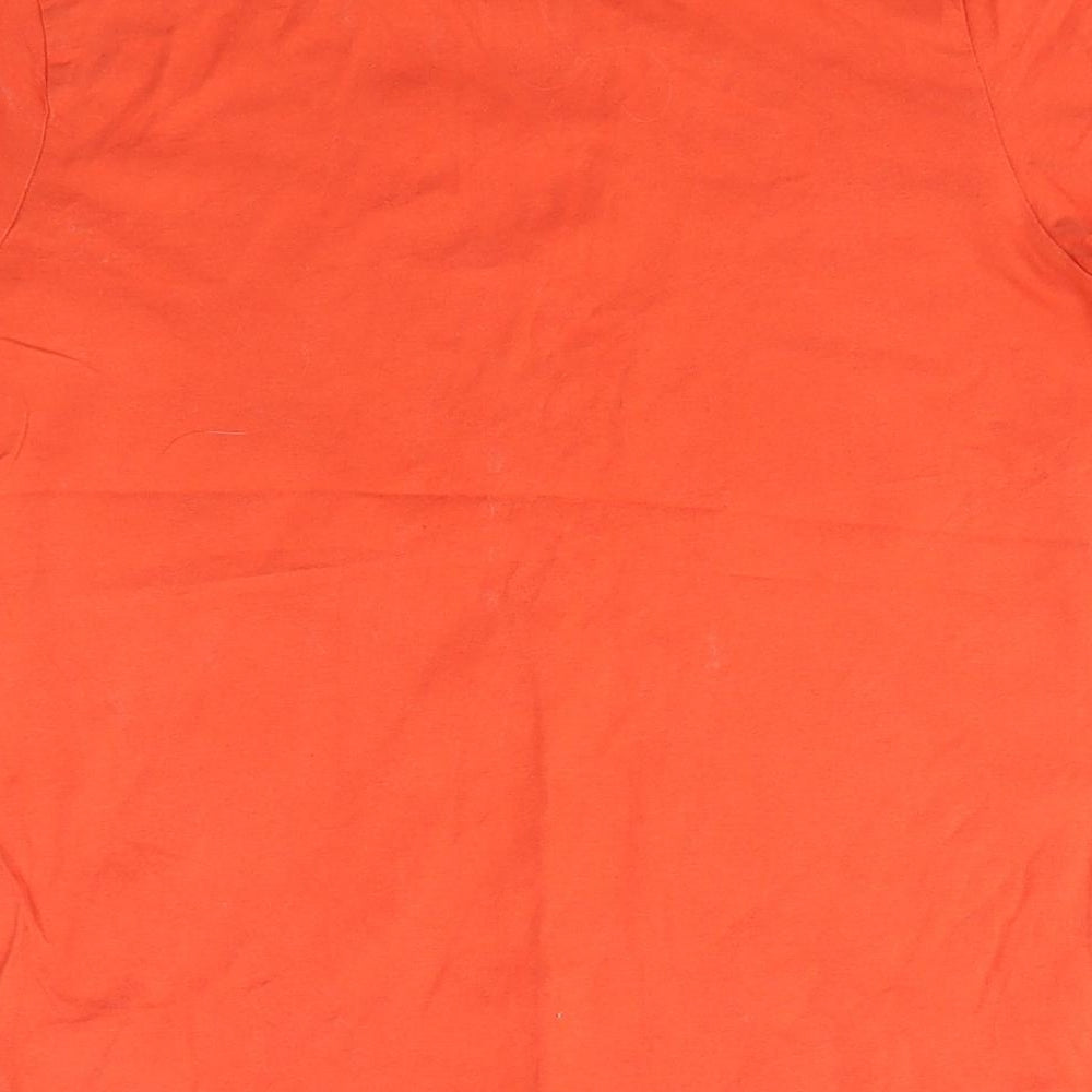 George Boys Orange   Basic T-Shirt Size 11-12 Years
