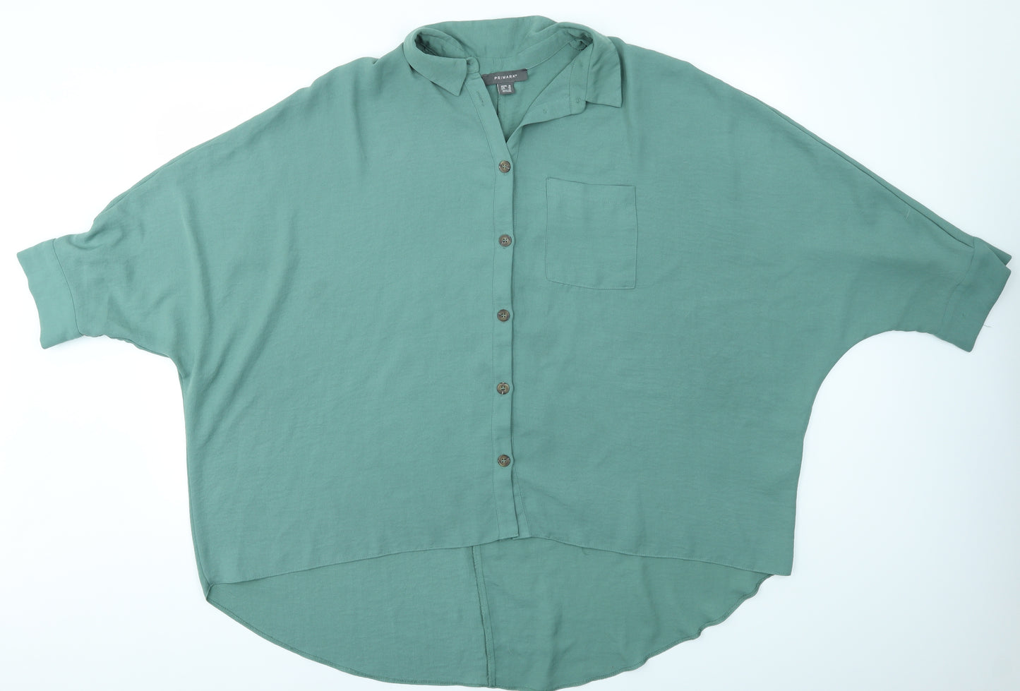 Primark Womens Green   Basic Blouse Size 18