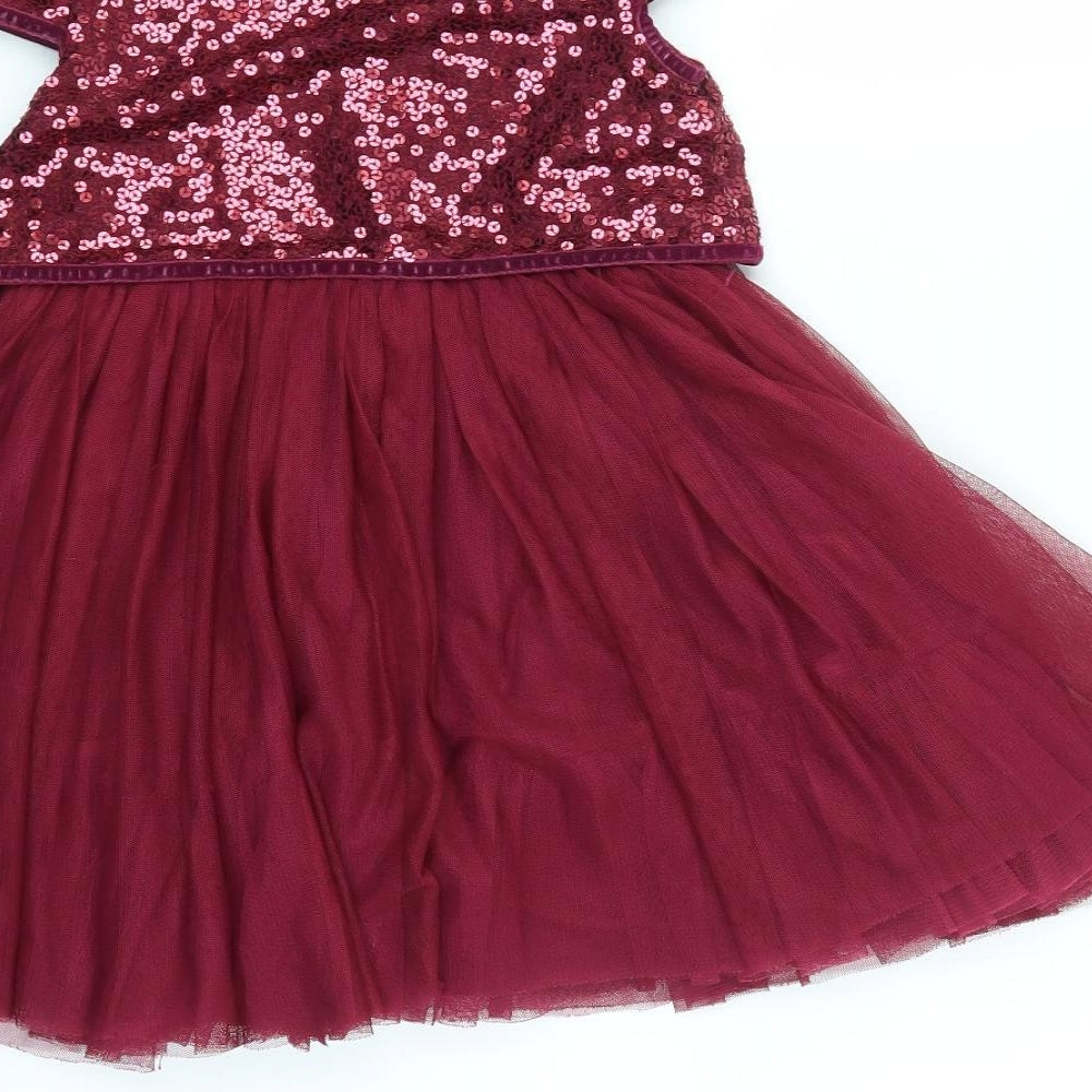 Little Dickins and Jones Girls Pink   A-Line  Size 3-4 Years