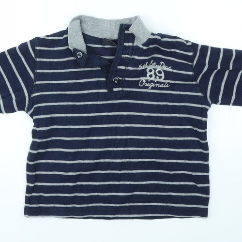 NEXT Boys Multicoloured Striped  Pullover Sweatshirt Size 5 Years