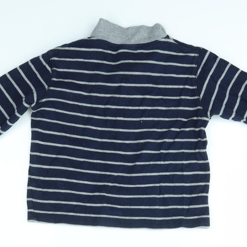 NEXT Boys Multicoloured Striped  Pullover Sweatshirt Size 5 Years