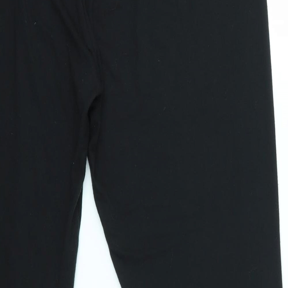 TU Womens Black   Jogger Leggings Size 16 L28 in