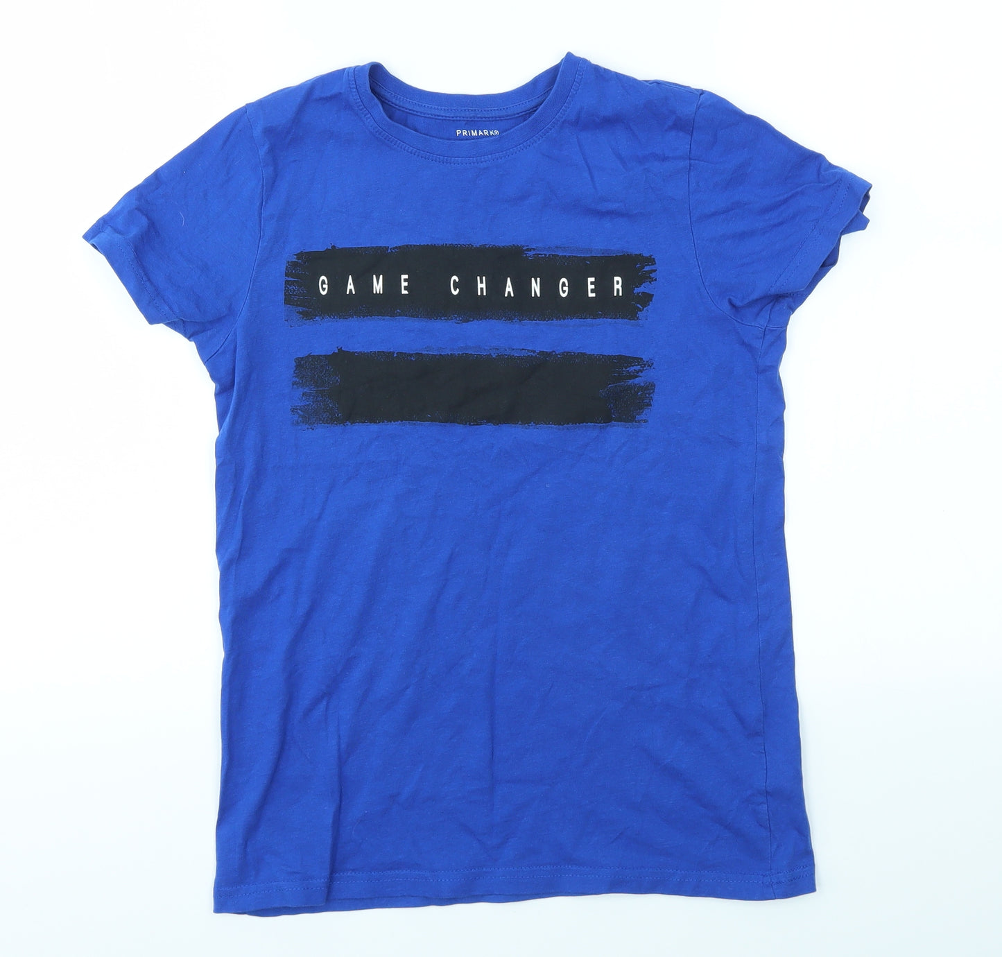 Primark Boys Blue   Basic T-Shirt Size 11-12 Years