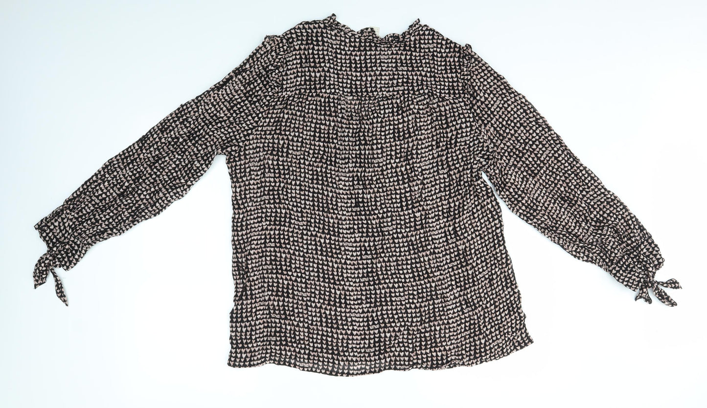 Monsoon Womens Multicoloured   Basic Blouse Size 16